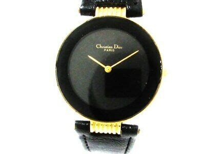 versace vintage foldable nylochrisitan dior watch 4715032-204760|Christian Dior Watch 4715032 32mm Unisex Black X Gold 1287172.